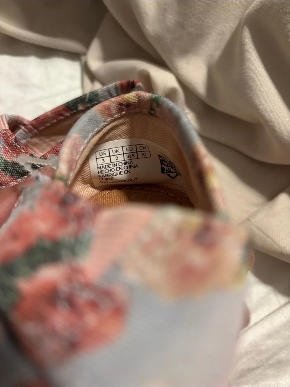 Toms Kids Floral Slip-On Moccasins - Pink, Green
